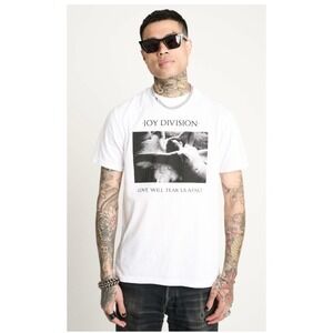 Midnight Hour Joy Division Love Will Tear Us Apart White Graphic‎ T-Shirt 4X NEW